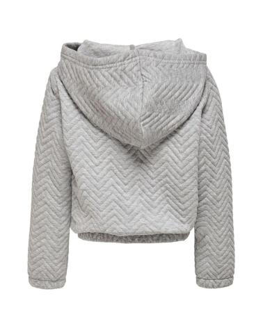 SWEAT À CAPUCHE GRIS ONLY KIDS MODÈLE 15235549 GRIS