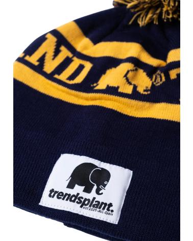 TRENDSPLANTS COLLEGE BEANIE NAVY 027070UNBB - BONNET EN TRICOT BLEU MARINE AZUL MARINO
