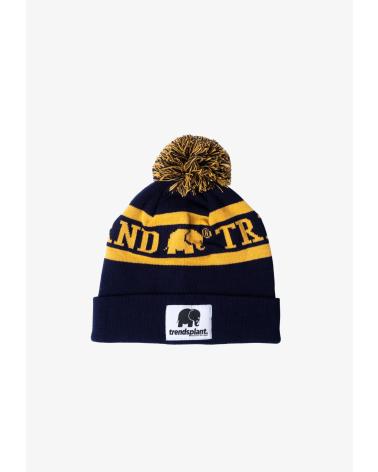 TRENDSPLANTS COLLEGE BEANIE NAVY 027070UNBB - GORRO DE PUNTO AZUL MARINO AZUL MARINO