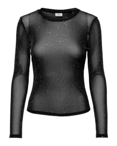 TOP TRANSPARENTE ONLY JDYKIA ELSA NEGRO - REF. 15337998 BLACK