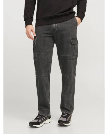 JEAN CARGO AMPLE JACK & JONES 12261918 NOIR BLACK