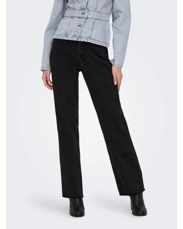 ONLY PANTALÓN VAQUERO STRAIGHT 15315032 BLACK BLACK