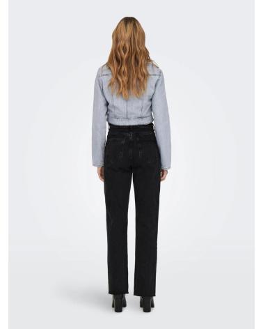 ONLY PANTALÓN VAQUERO STRAIGHT 15315032 BLACK BLACK