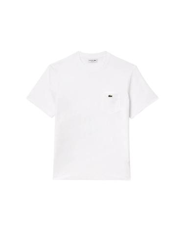 T-SHIRT LACOSTE TH7318 00 BRANCA BLANCO