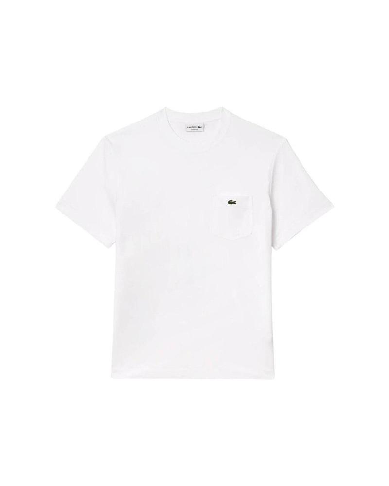 LACOSTE T-SHIRT TH7318 00 WEISS BLANCO