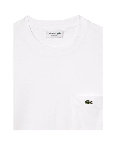 LACOSTE T-SHIRT TH7318 00 WEISS BLANCO