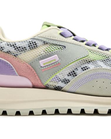 Sportschuhe für Damen GIOSEPPO ZAPATILLAS DE PIEL CON ESTAMPADO ANIMAL Y REJILLA MULTICOLOR