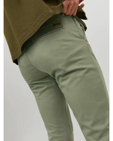 JACK & JONES PANTALON CHINO 12150148 VERT GREEN