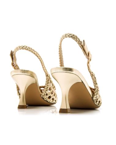 ZAPATOS DESTALONADOS MTNG 55436 ORO GOLD