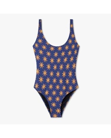 FATO DE BANHO UMA PEÇA JIMMY LION MIDNIGHT AZUL AZUL