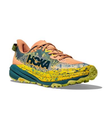 HOKA SPEEDGOAT 6 I25 HOZPMI2591AD - MEN'S YELLOW TRAIL RUNNING SHOE AMARILLO