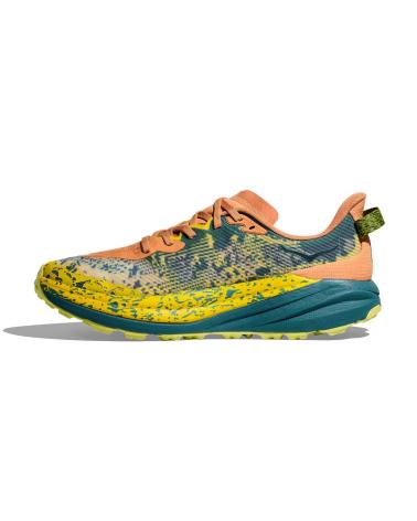 HOKA SPEEDGOAT 6 I25 HOZPMI2591AD - MEN'S YELLOW TRAIL RUNNING SHOE AMARILLO