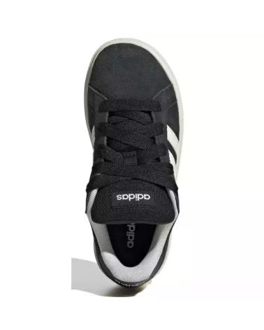 Esportes  de Mulher e Menino ADIDAS JH6178 GRAND COURT 00S K CBLACK-OWHITE-GUM10