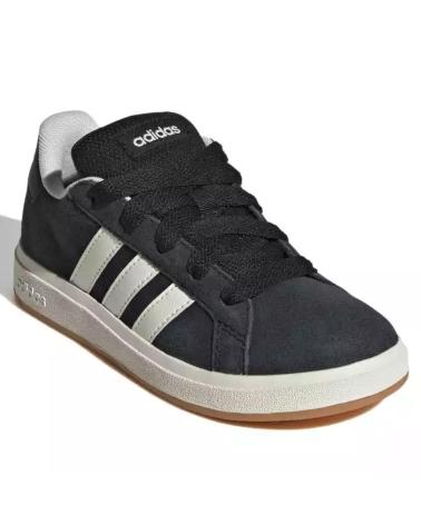 Esportes  de Mulher e Menino ADIDAS JH6178 GRAND COURT 00S K CBLACK-OWHITE-GUM10