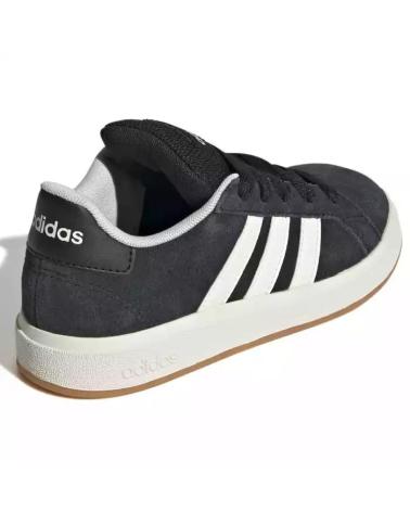 Esportes  de Mulher e Menino ADIDAS JH6178 GRAND COURT 00S K CBLACK-OWHITE-GUM10