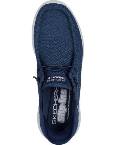 TÊNIS SKECHERS SLIP-INS GO WALK MAX HALYCON AZUL AZUL