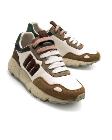 Sneaker-De-Mujer-MTNG-SNEAKER MTNG 60885 MURRI WEISS BRAUN-C58495---MURRI-BLANCO---LOTTOS-MARRON