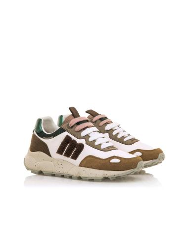 Sneaker-De-Mujer-MTNG-SNEAKER MTNG 60885 MURRI WEISS BRAUN-C58495---MURRI-BLANCO---LOTTOS-MARRON