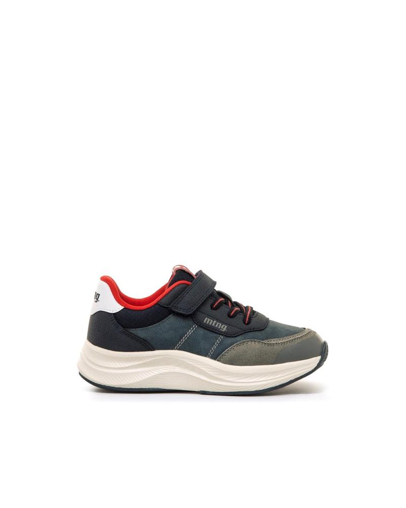 ZAPATILLAS CASUAL MTNG 49103 AZUL CON CIERRE ADHERENTE AZUL