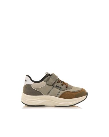 MTNG 49103 FREIZEIT-SNEAKER GRAU MIT KLETTVERSCHLUSS GRIS