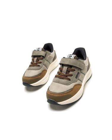 SNEAKERS CASUAL MTNG 49103 GRIGIO CON CHIUSURA A STRAPPO GRIS