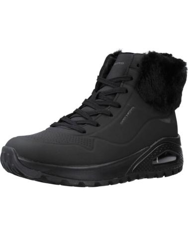 SKECHERS UNO RUGGED FALL AIR BOTAS PRETAS 167274-BBK BBK NEGRO