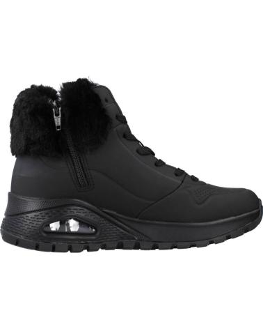 SKECHERS UNO RUGGED FALL AIR BOTAS PRETAS 167274-BBK BBK NEGRO