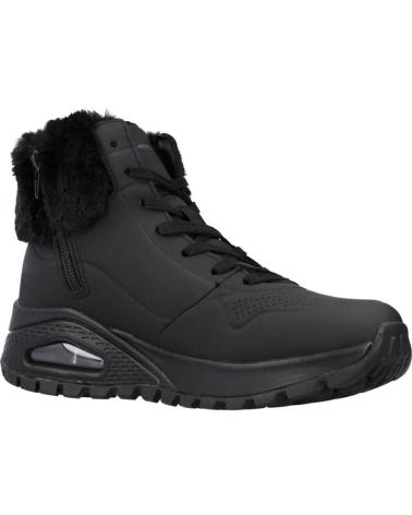 SKECHERS UNO RUGGED FALL AIR BOTAS PRETAS 167274-BBK BBK NEGRO