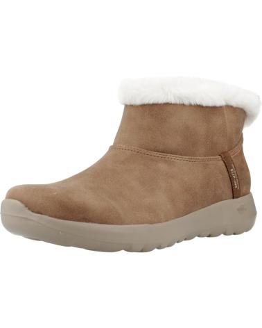 SKECHERS ON-THE-GO JOY - COZY CSNT - BOTINS MARROM CASTANHO CSNT