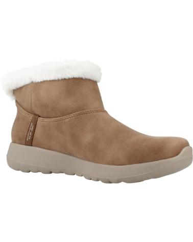 SKECHERS ON-THE-GO JOY - COZY CSNT - BOTINS MARROM CASTANHO CSNT