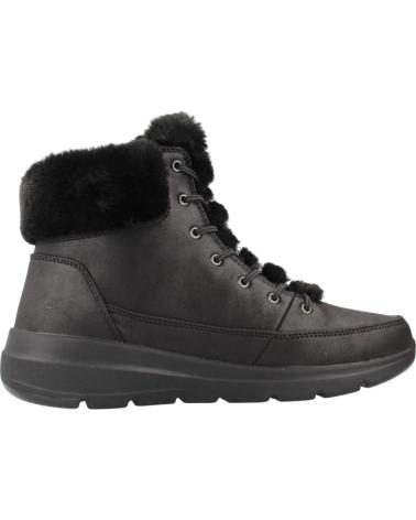 Botins-De-Mujer-SKECHERS-BOTAS-PLANAS-WONDERLAND-MUJER---NEGRO