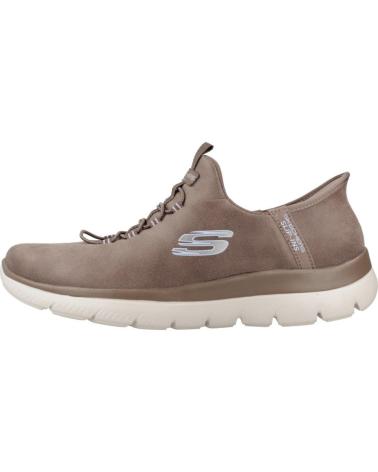 SKECHERS SUMMITS-UNKNOWN TRAI SLIP-INS - MARROM BRN