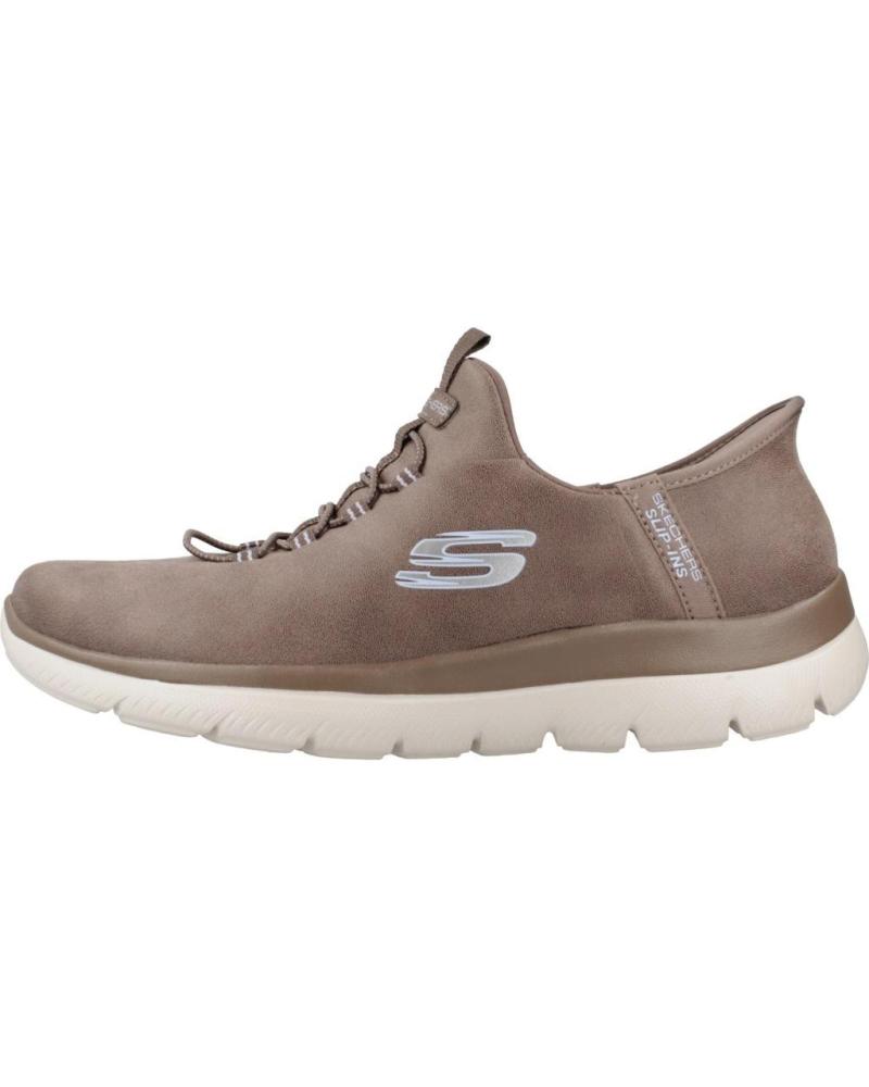 SKECHERS SUMMITS-UNKNOWN TRAI SLIP-INS - MARROM BRN
