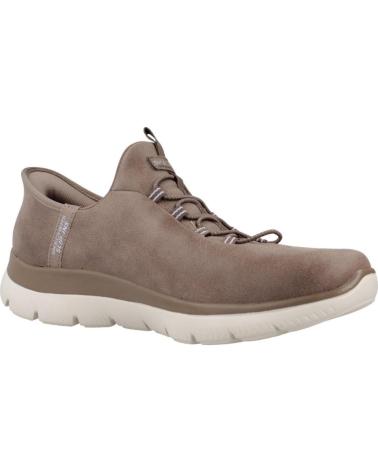 SKECHERS SUMMITS-UNKNOWN TRAI SLIP-INS - MARROM BRN