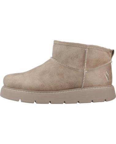 Botins de Mulher SKECHERS BOTINES PLANOS KEEPSAKES LITE MUJER TAUPE MARRóN