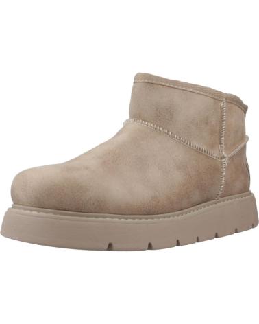 Botins de Mulher SKECHERS BOTINES PLANOS KEEPSAKES LITE MUJER TAUPE MARRóN