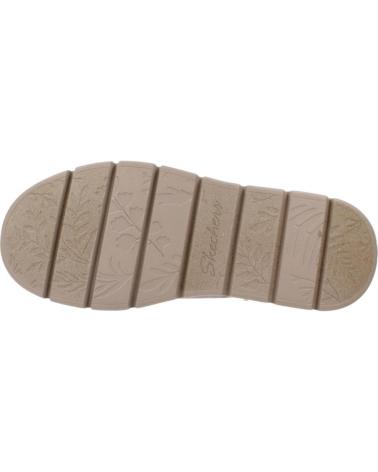 Botins de Mulher SKECHERS BOTINES PLANOS KEEPSAKES LITE MUJER TAUPE MARRóN
