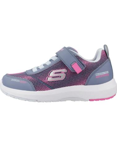 SKECHERS DYNAMIC TREAD - JOUR BASKETS SPORTIVES BLEU CCPK CCPK