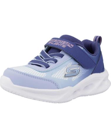 SKECHERS OMBRE DELUXE ZAPATILLAS CON LUCES - AZUL NVLB 303714N AZUL