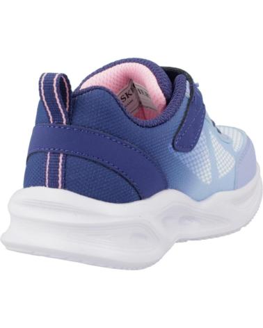SKECHERS OMBRE DELUXE ZAPATILLAS CON LUCES - AZUL NVLB 303714N AZUL