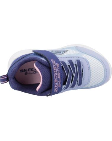 SKECHERS OMBRE DELUXE ZAPATILLAS CON LUCES - AZUL NVLB 303714N AZUL