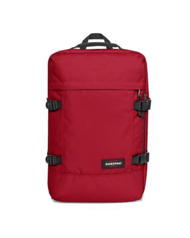 EASTPAK TRAVELPACK CONVERTIBLE TRAVEL BAG RED RED