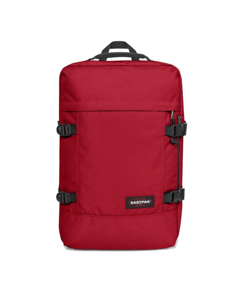 EASTPAK TRAVELPACK CONVERTIBLE TRAVEL BAG RED RED