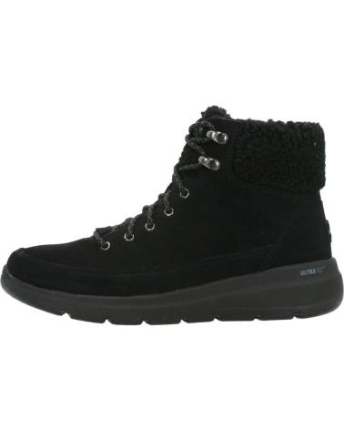 SKECHERS GLACIAL ULTRA WOODLANDS BBK - STIVALETTI NERI BBK