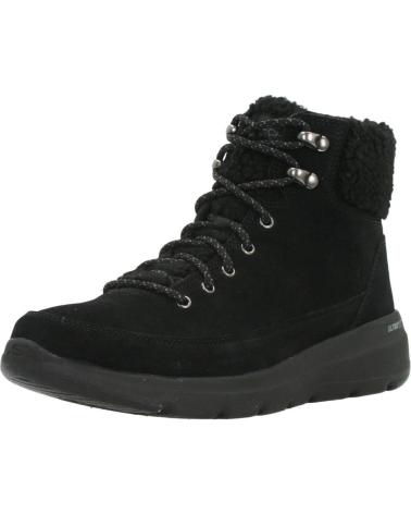 SKECHERS GLACIAL ULTRA WOODLANDS BBK - STIVALETTI NERI BBK