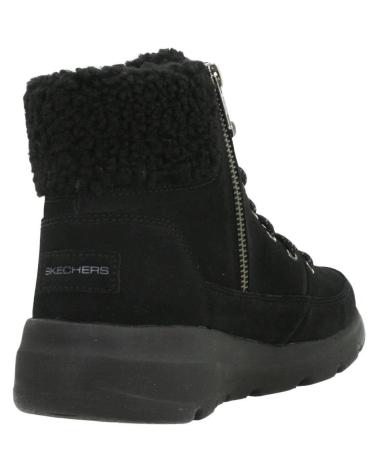SKECHERS GLACIAL ULTRA WOODLANDS BBK - STIVALETTI NERI BBK