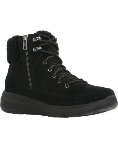 SKECHERS GLACIAL ULTRA WOODLANDS BBK - STIVALETTI NERI BBK