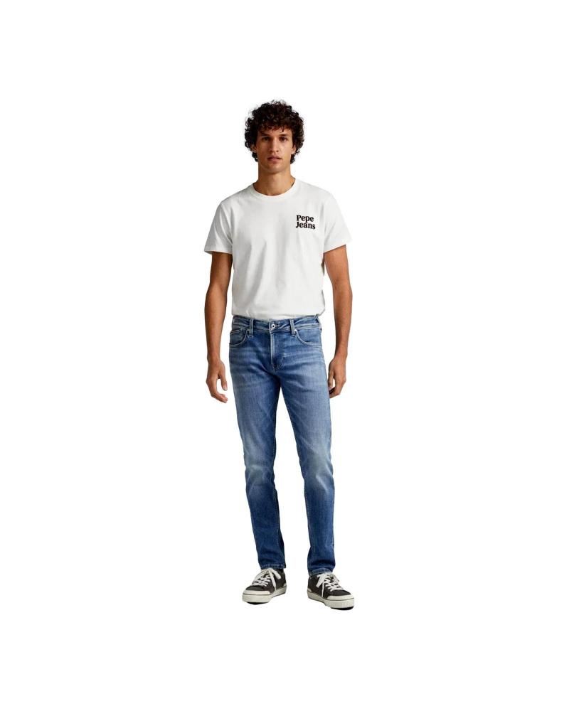 JEAN SKINNY TAILLE BASSE PEPE JEANS PM207387MI52 BLEU AZUL