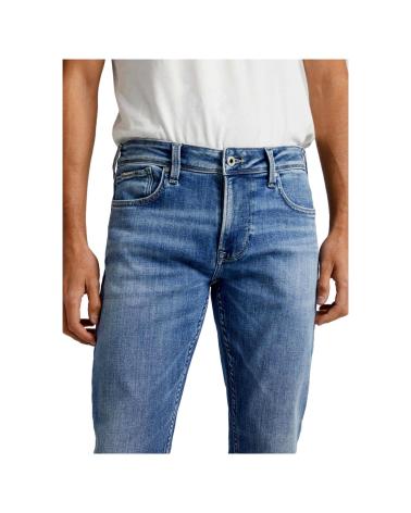 JEAN SKINNY TAILLE BASSE PEPE JEANS PM207387MI52 BLEU AZUL