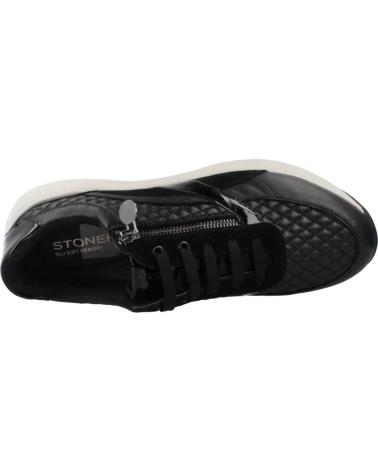 Deportivas-De-Mujer-STONEFLY-TWINS-2-GOAT-LTH-VELOUR-221620-NEGRO